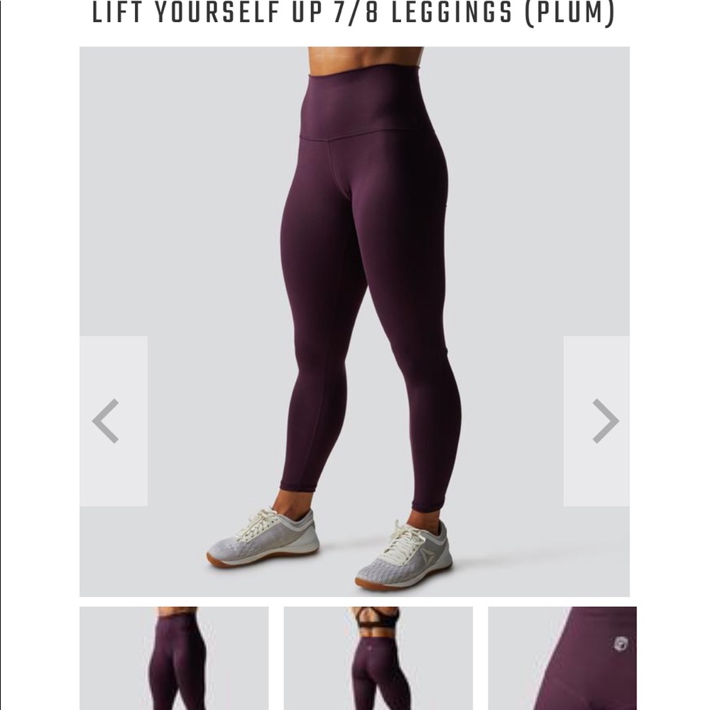 Born primitive plum leggings size medium